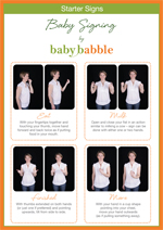 Baby Babble - baby signing starter signs